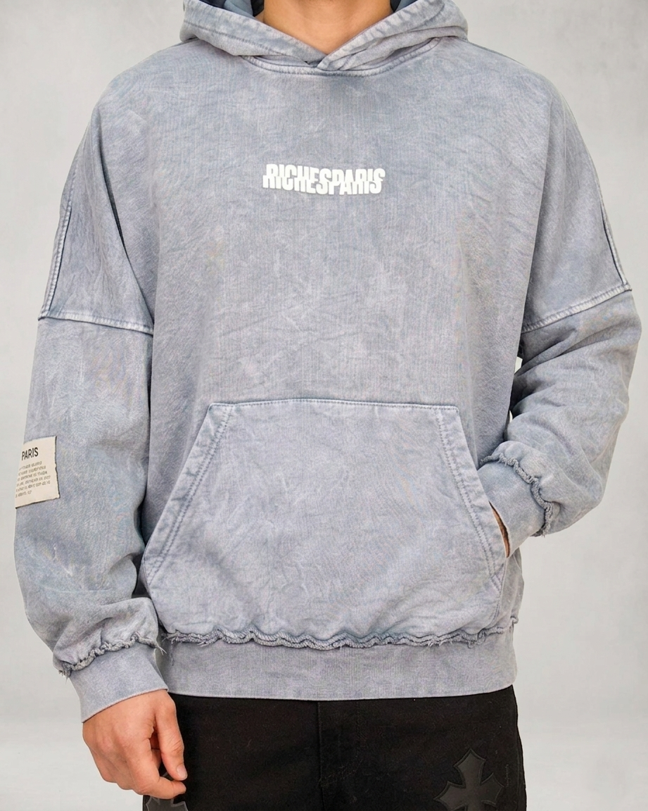 Riches Paris Back-Print Hoodie