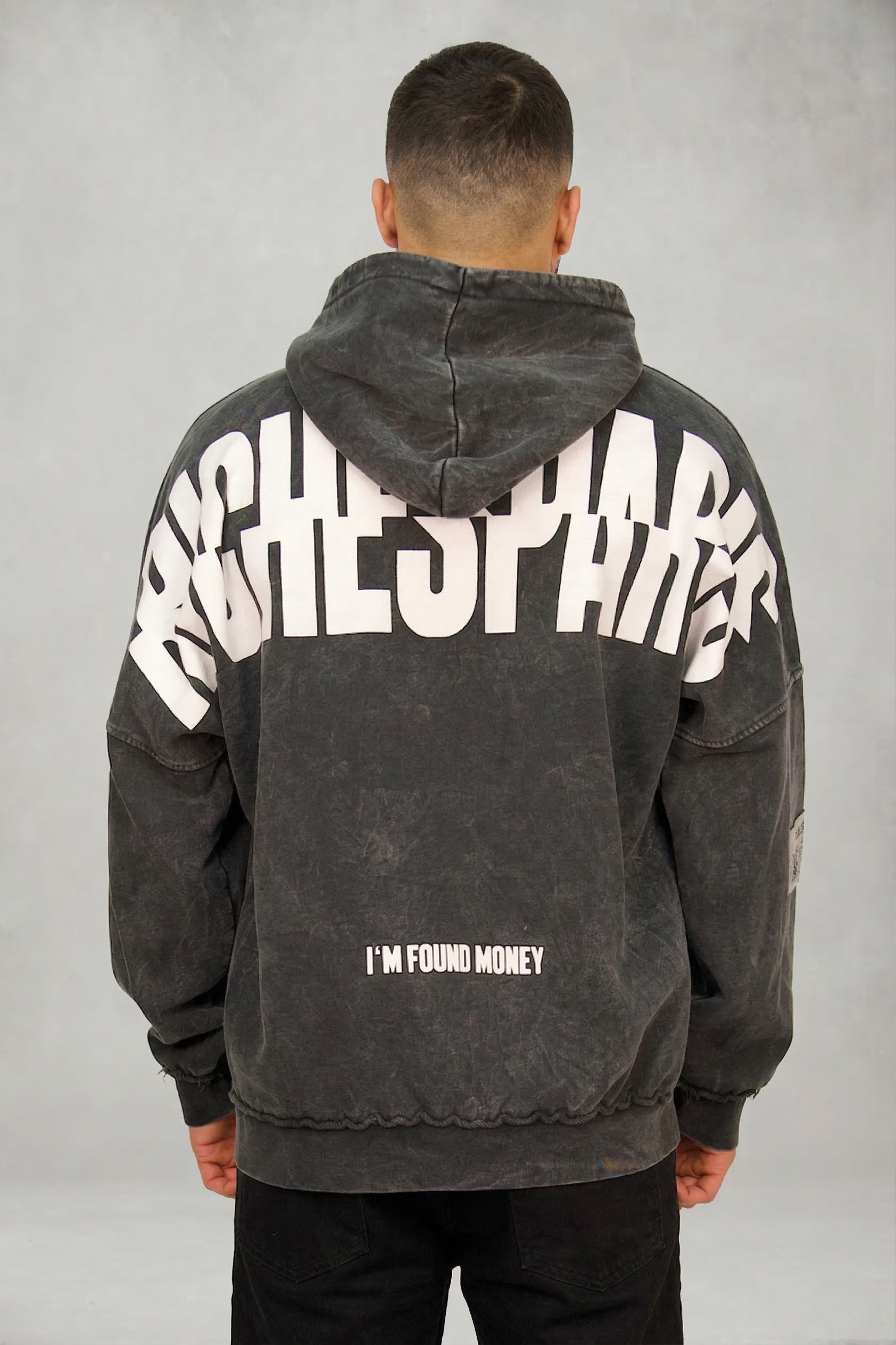 Riches Paris Back-Print Hoodie