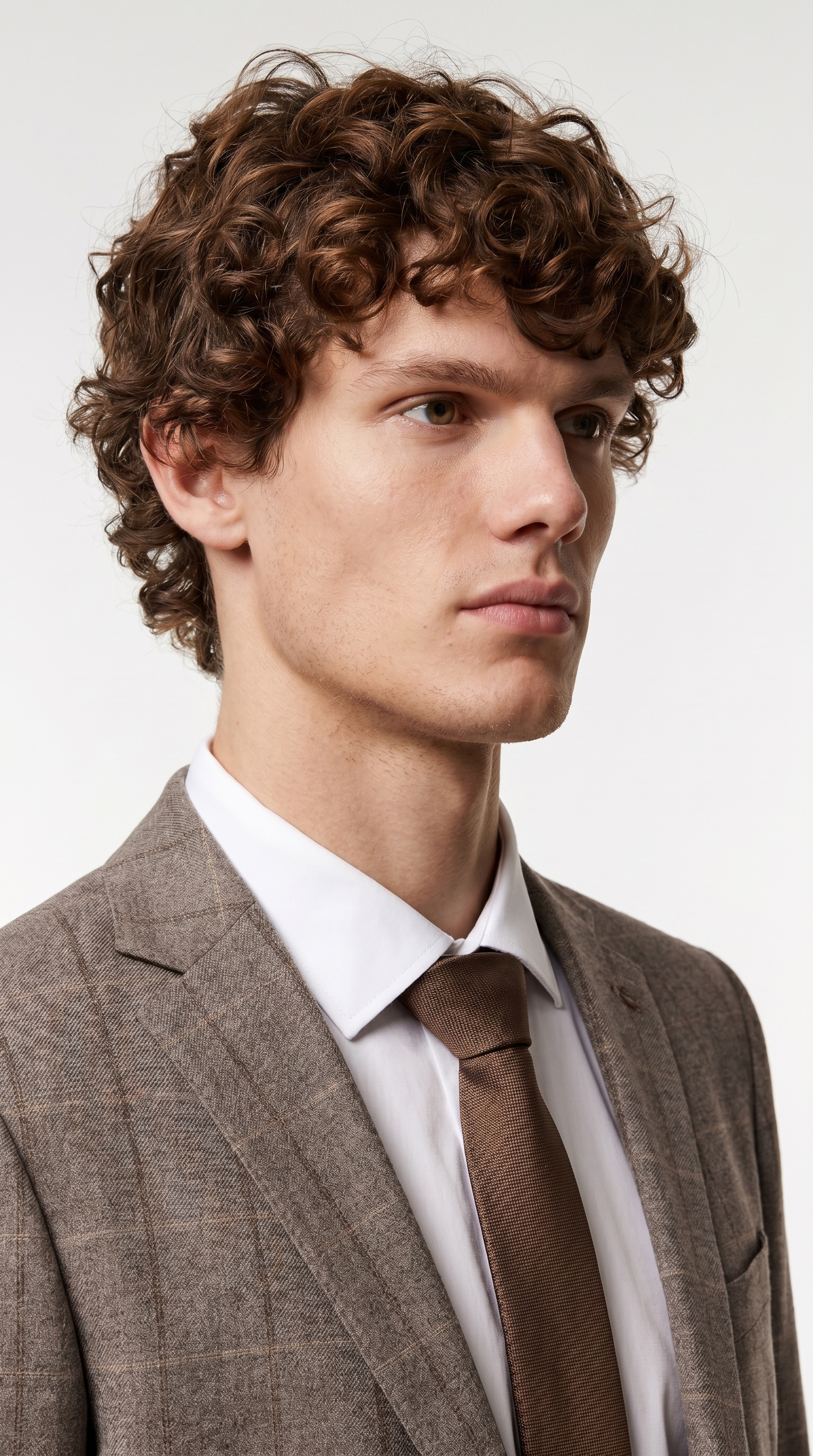 Harris Brown - Herringbone Tweed Check Two-Piece Suit