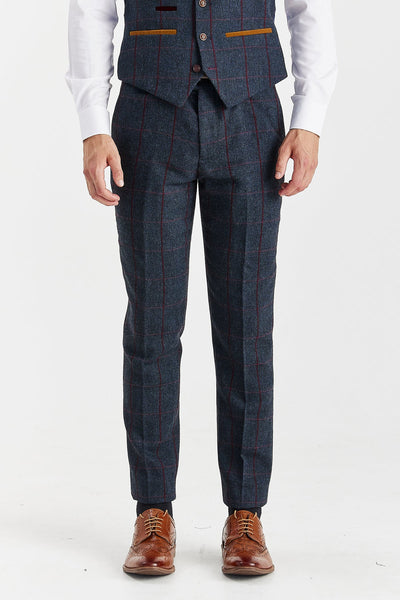 Madrid - Men's Navy Trousers