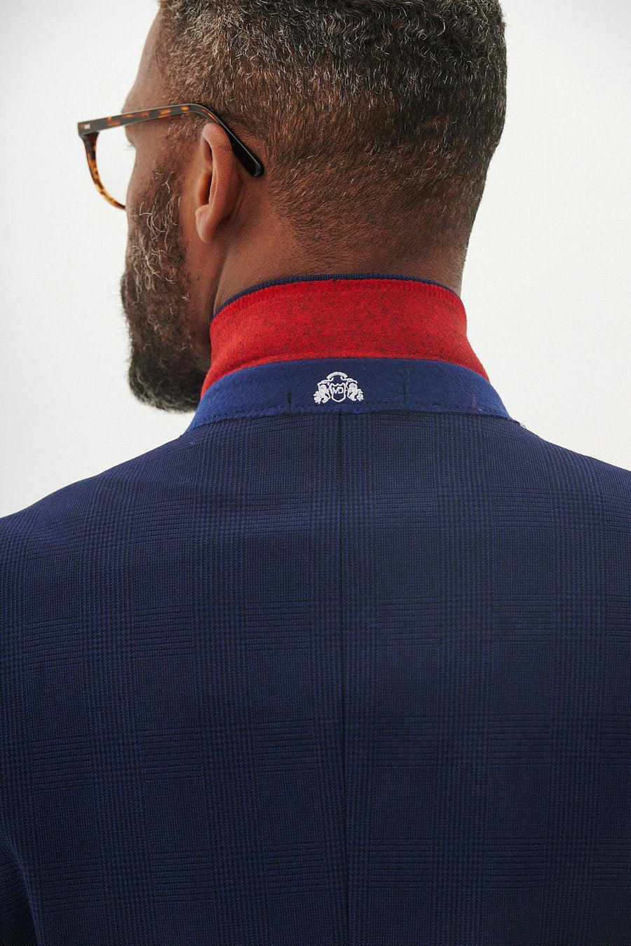 Bromley - Navy Double Breasted Two Piece Suit