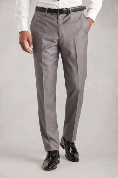 Edward - Men's Grey Trousers