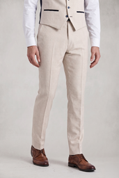 REGENT - MEN'S CREAM TROUSERS