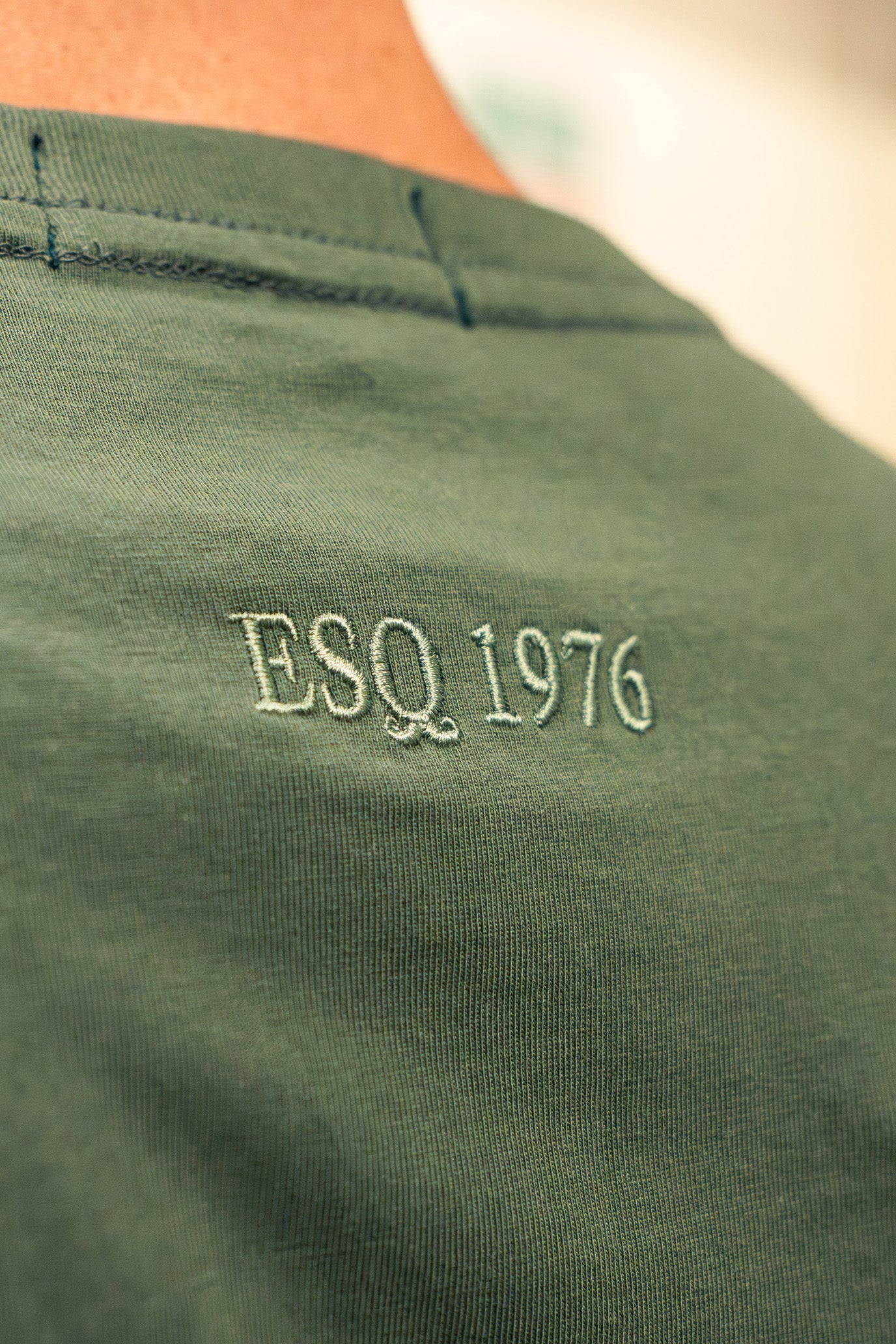 Premium Blank Tee - Khaki Olive
