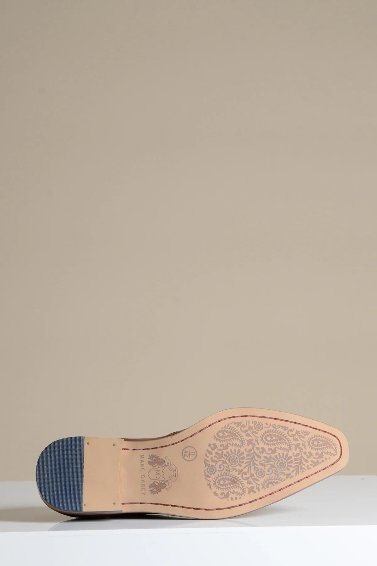 Dawson - Tan Wingtip Oxford Brogue Shoe