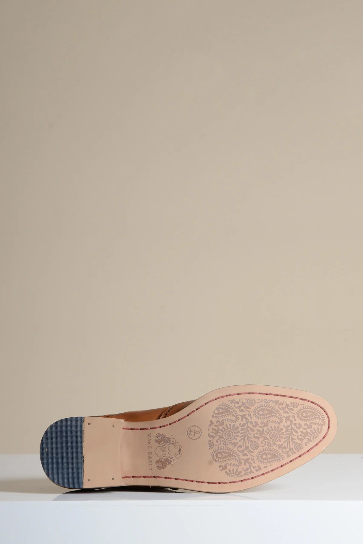 Ryan - Tan Brown Leather Wingtip Brogue Shoe