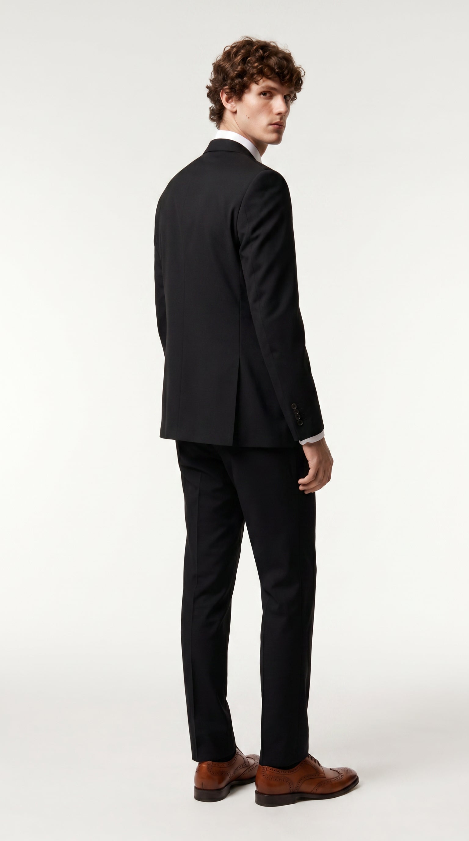 Mayfair - Black Textured Two-Piece Suit