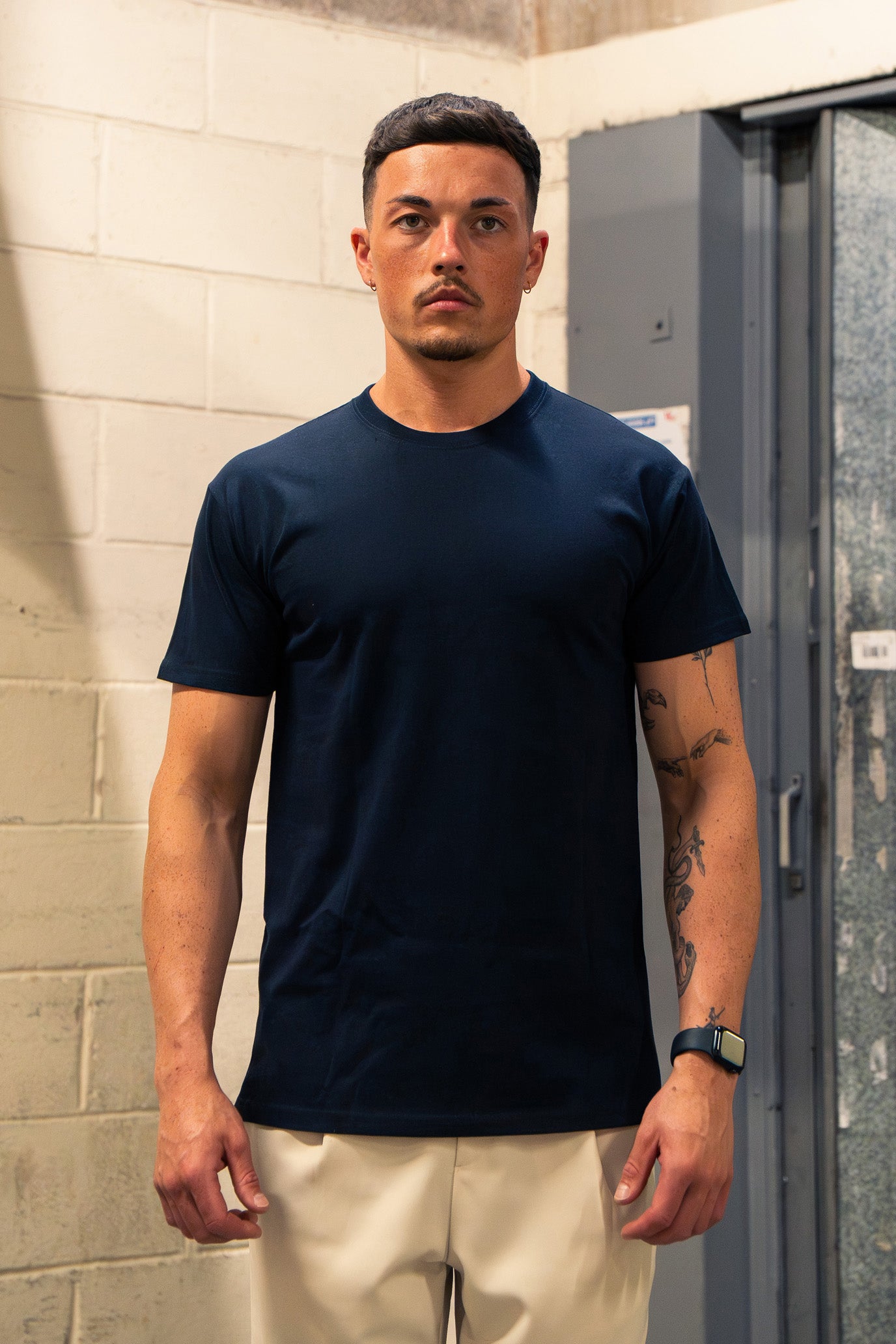 Premium Blank Tee - Petrol Blue