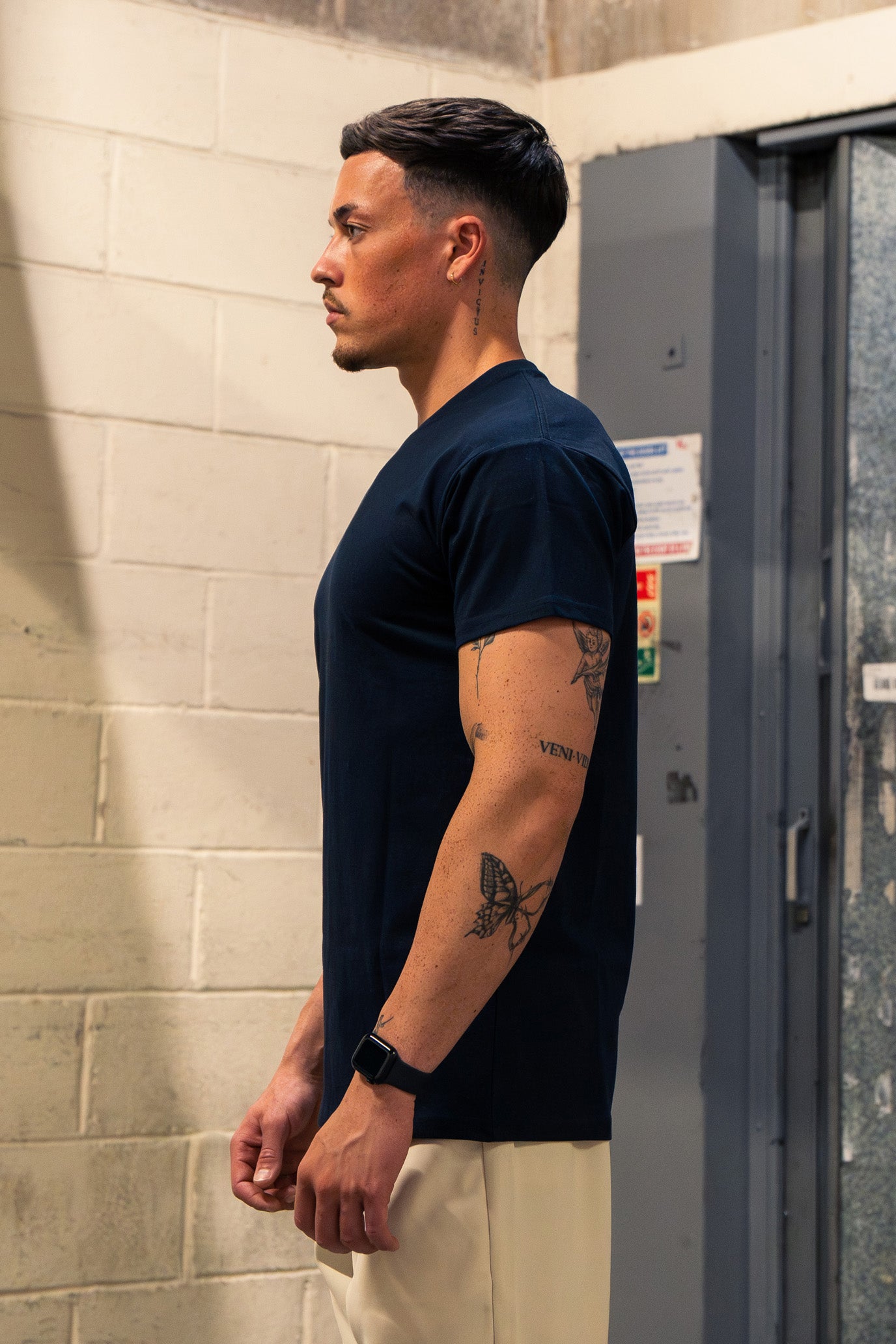 Premium Blank Tee - Petrol Blue