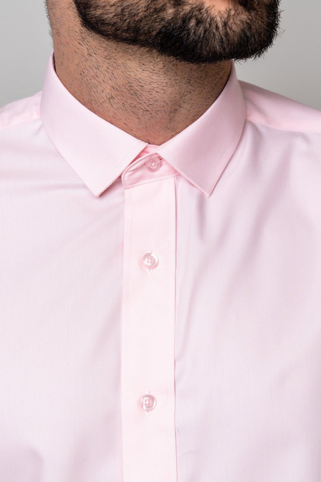 Carter - Pink Long Sleeve Shirt
