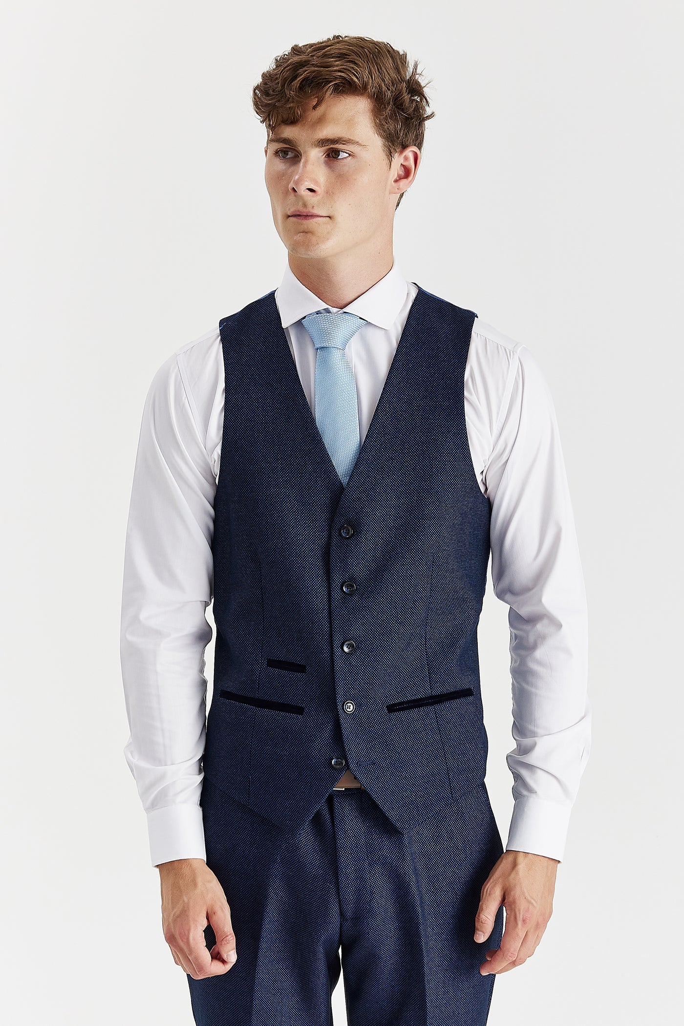 Arthur -  Navy Three Piece Suit
