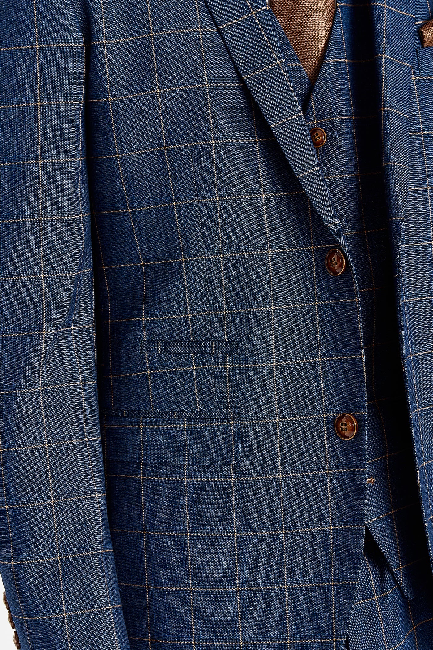 Hamleys - Navy Check Three Piece Suit