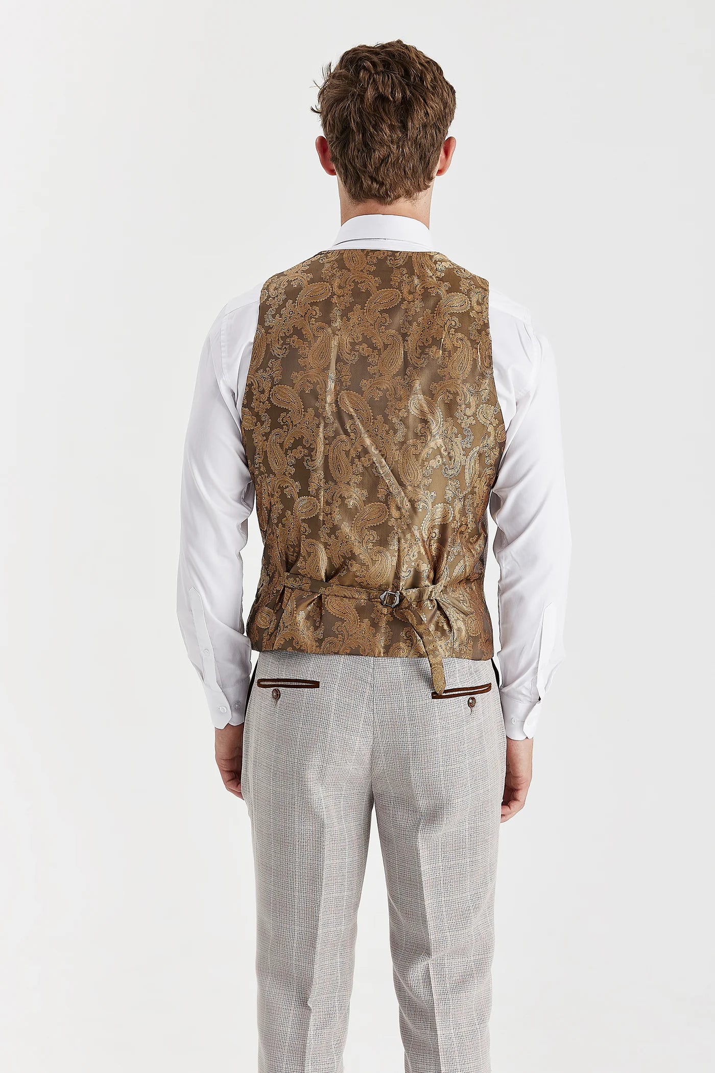 Leo - Beige Waistcoat