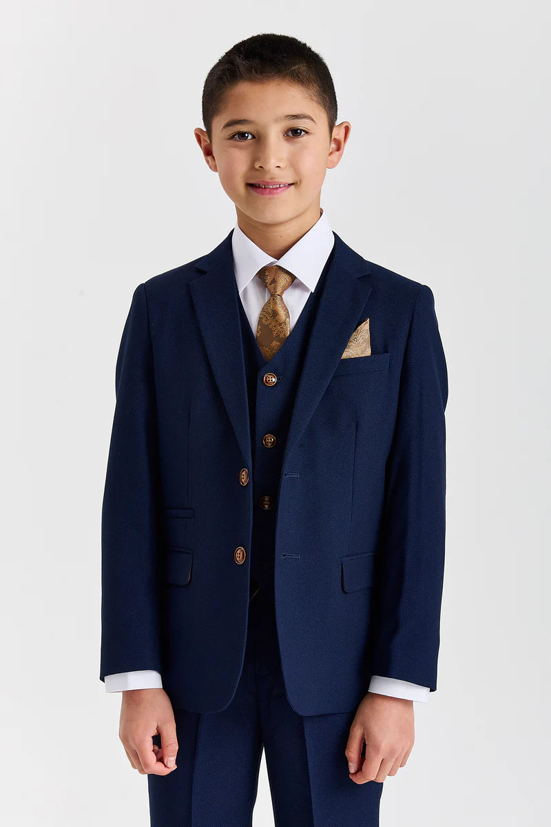 Device - Boy's Mayfair Navy Three Piece Suit Device