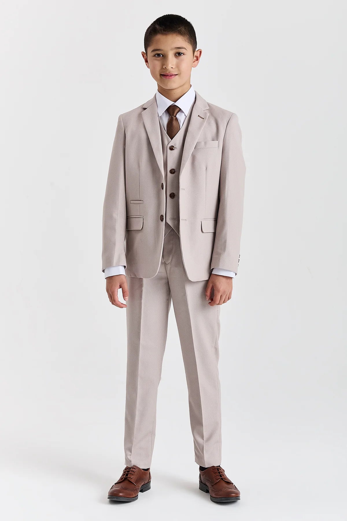 Device - Boy's Mayfair Stone Three Piece Suit