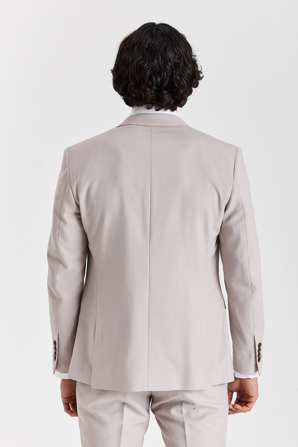 Mayfair - Stone Textured Three Piece Suit