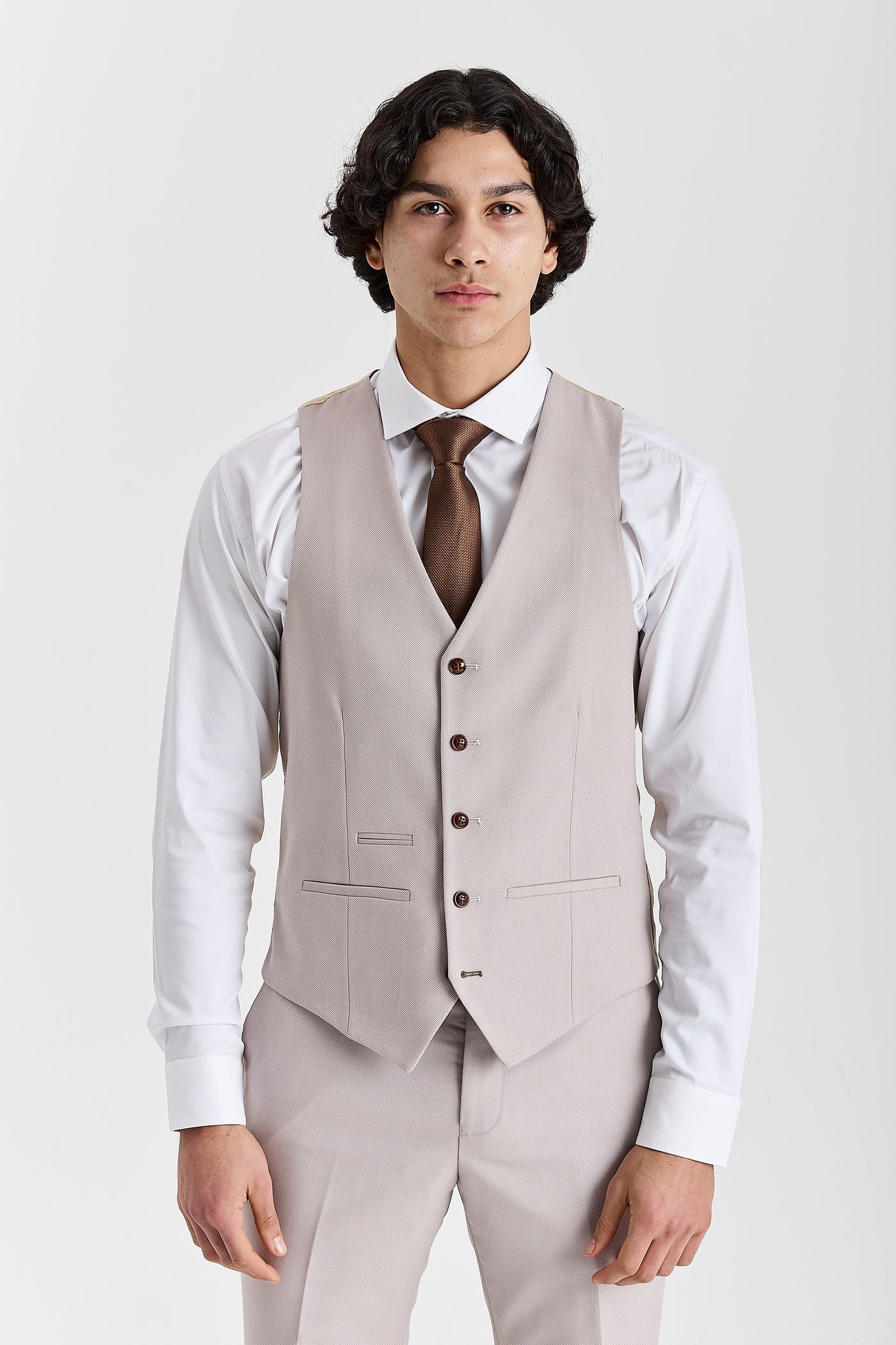 Mayfair - Stone Textured Waistcoat