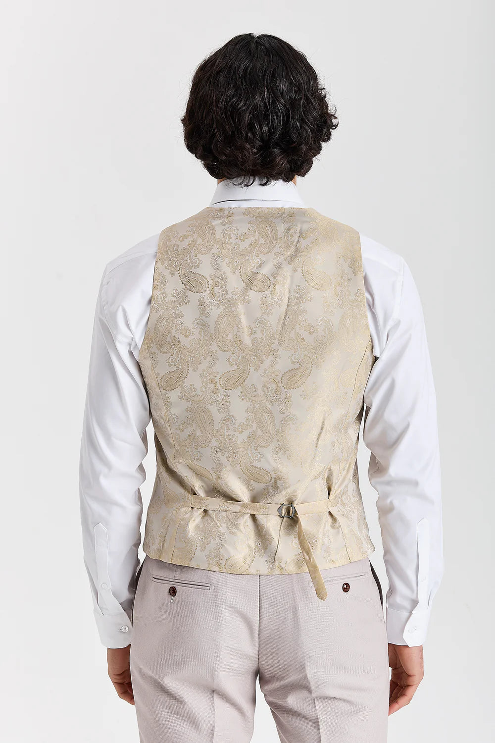 Mayfair - Stone Textured Three Piece Suit