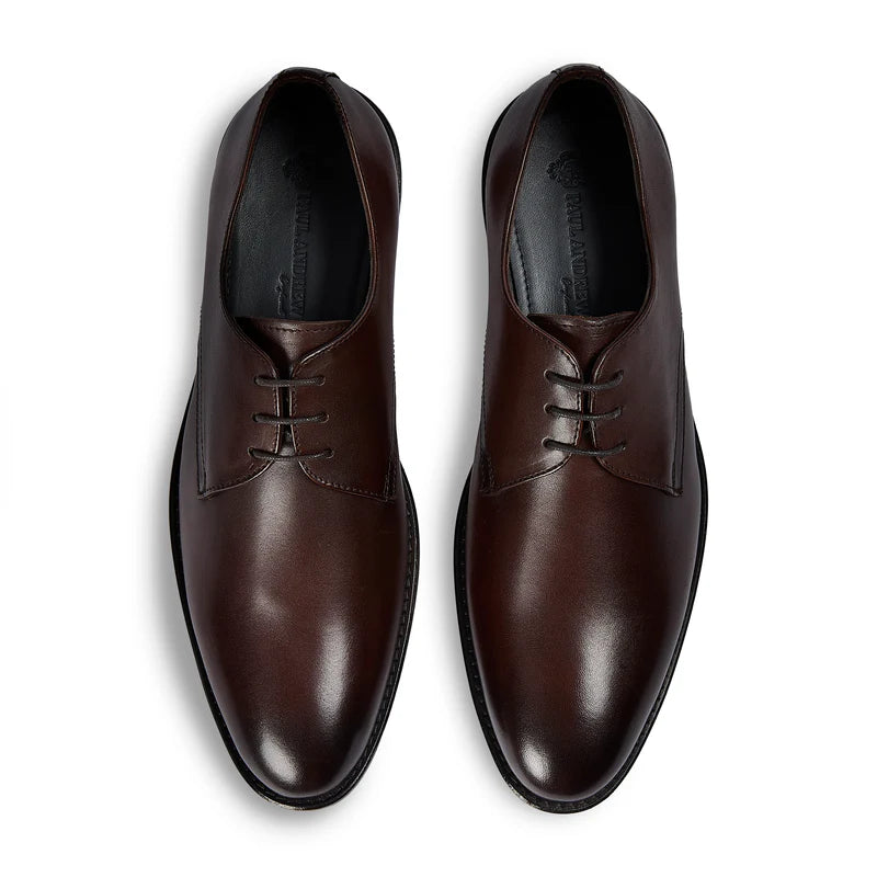 Henley - Brown Leather Derby Shoe