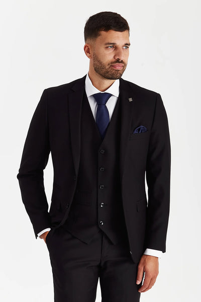 Parker - Men's  Black Blazer
