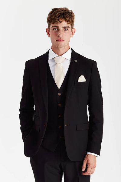 Mayfair -  Black Textured Blazer