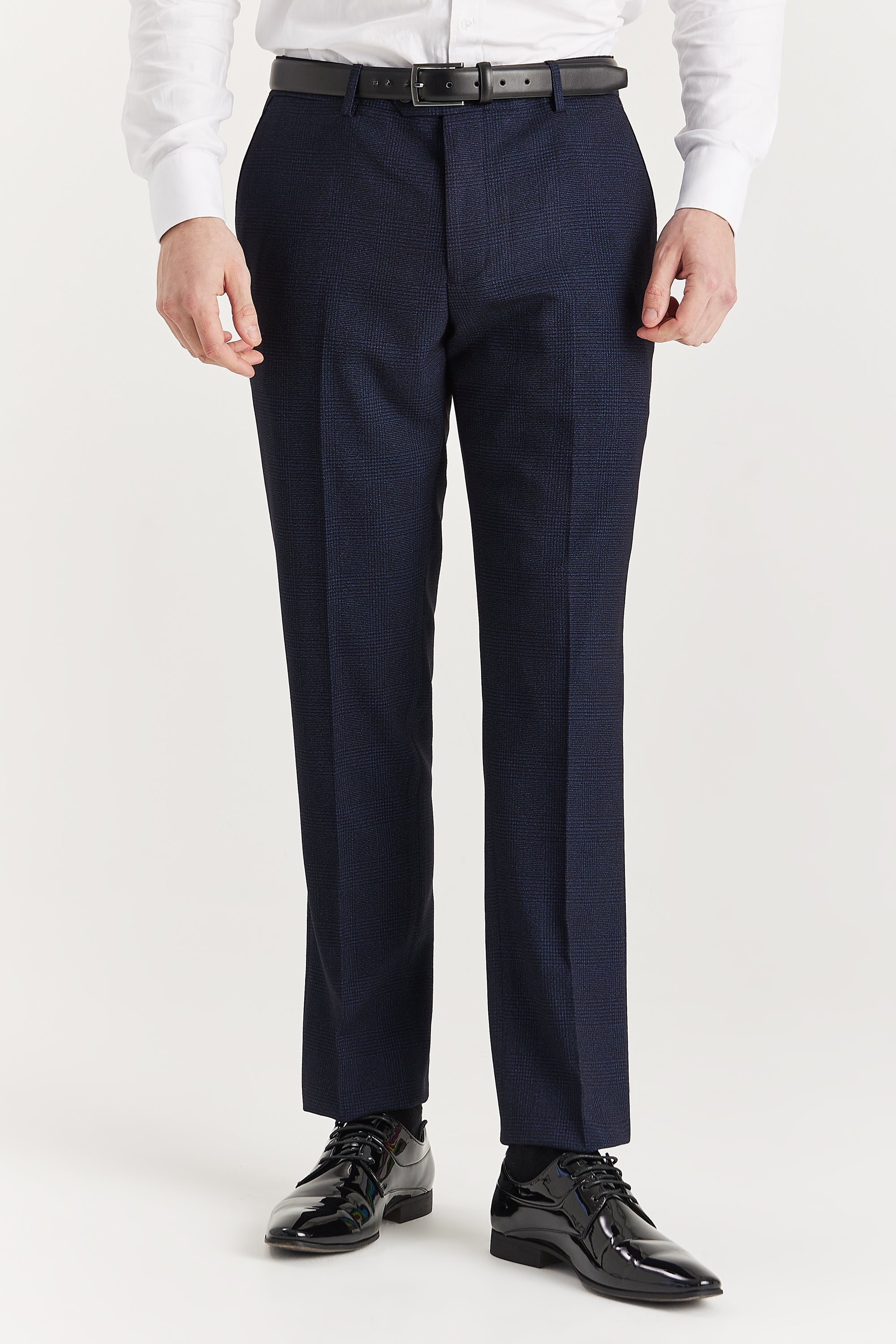 Regent Navy double breasted suit - styled