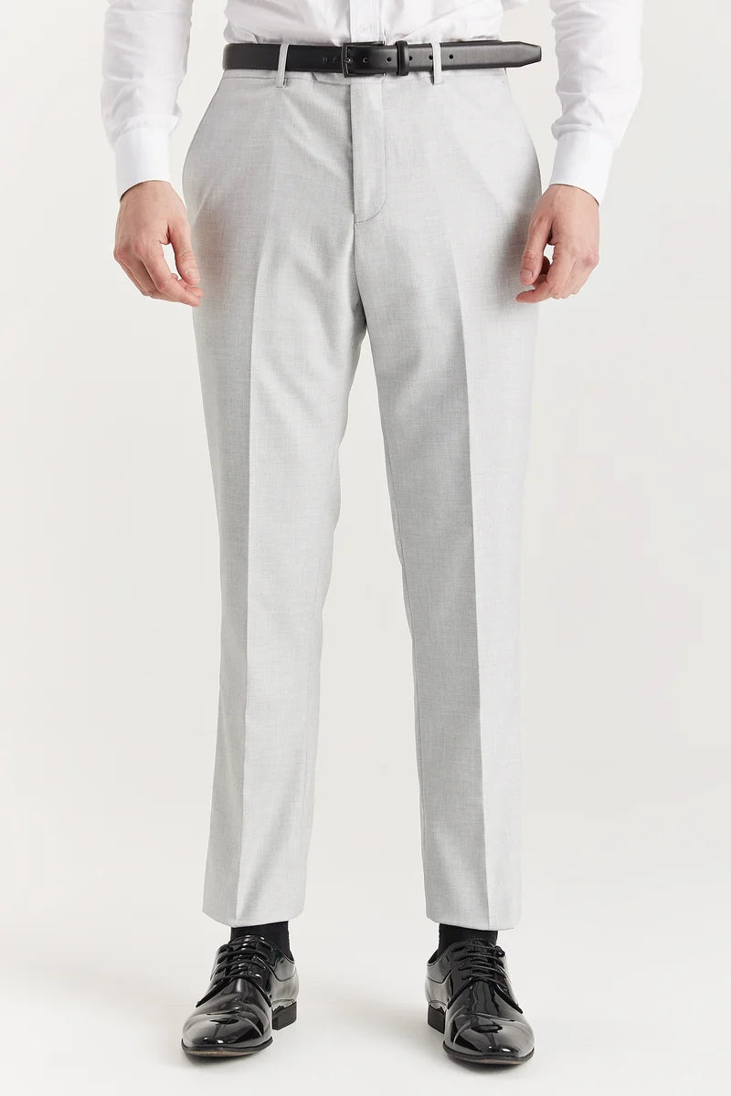 Belmont - Silver Men's Three Piece Suit