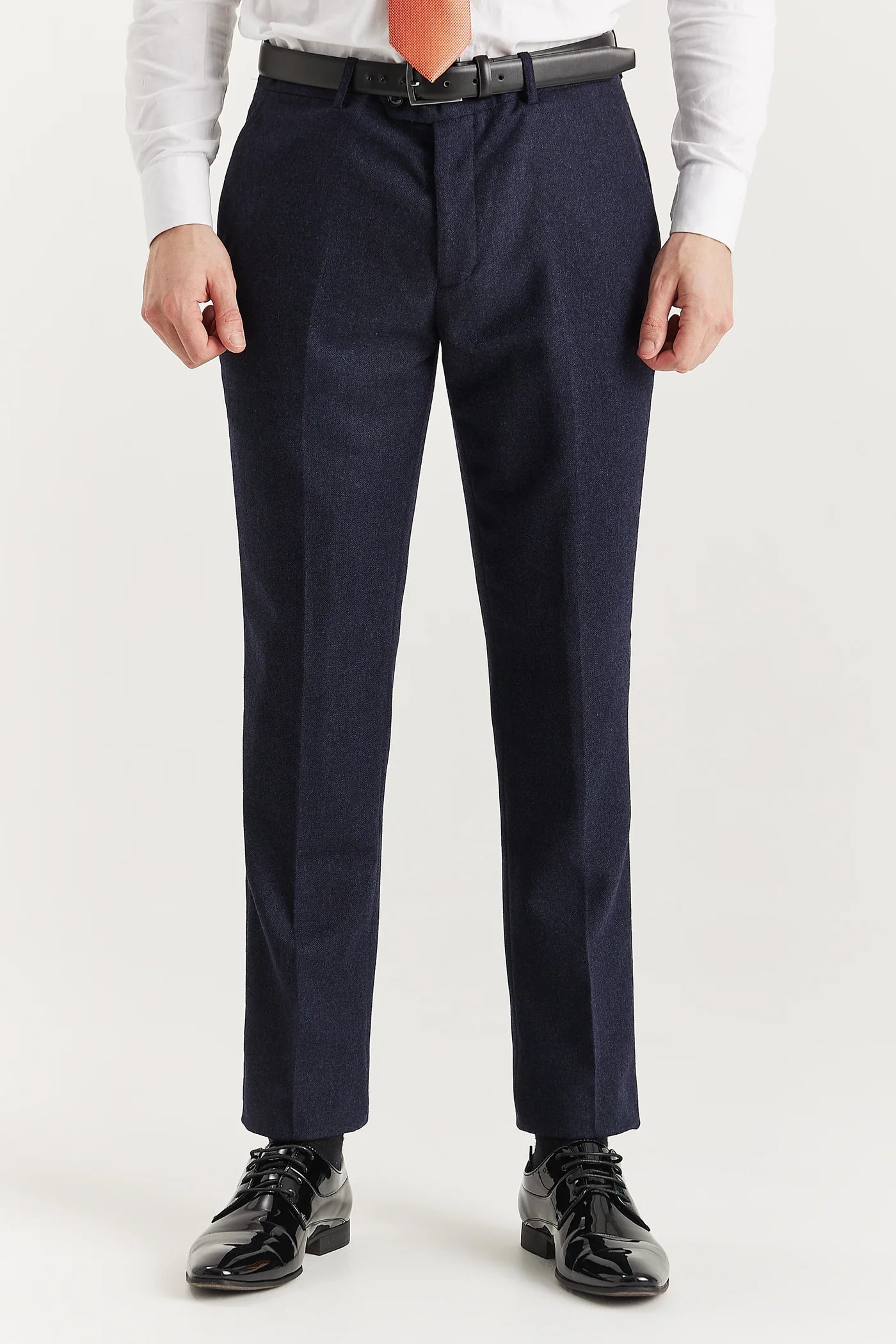 Oscar -  Navy Tweed Trousers