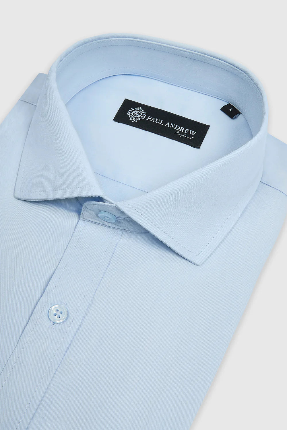 Oliver - Blue Cutaway Collar Shirt