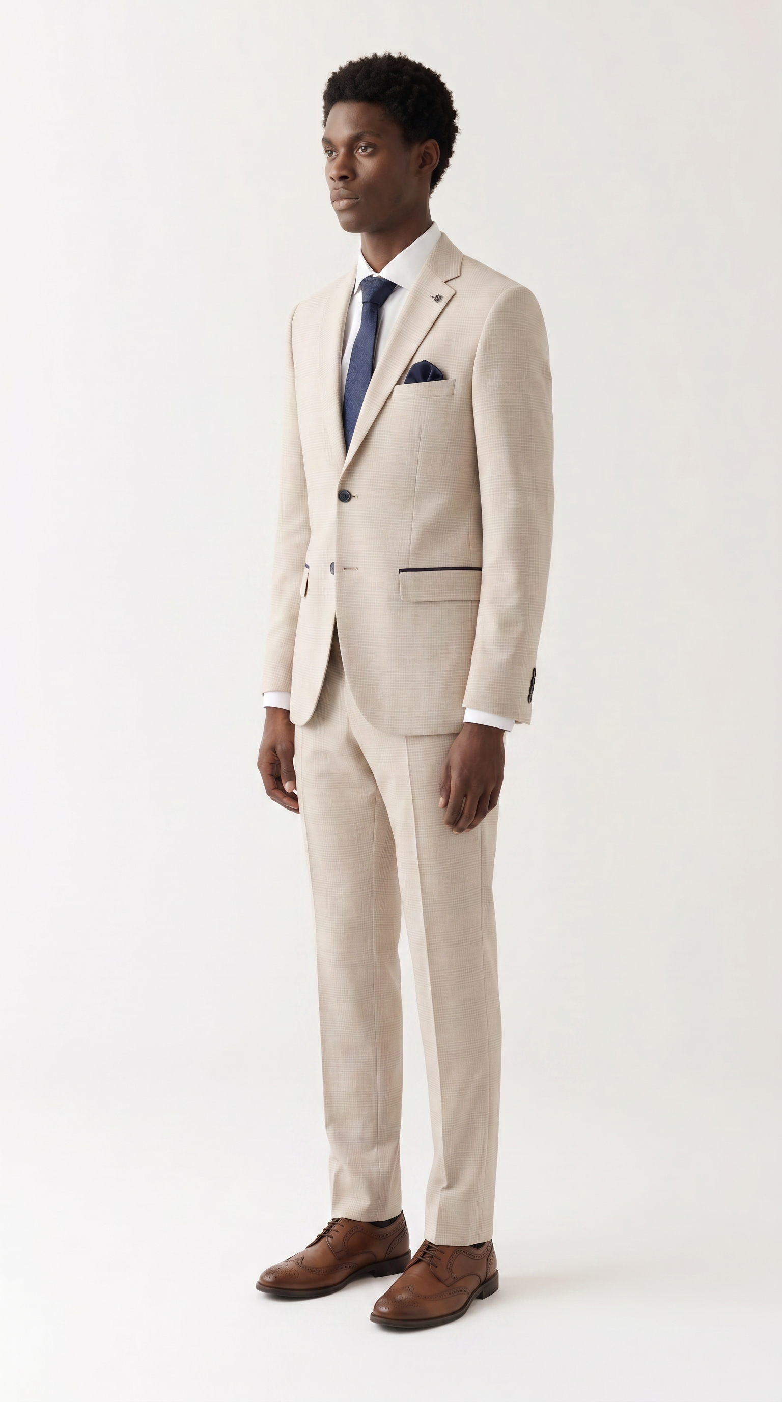 Regent Cream Two-Piece Suit