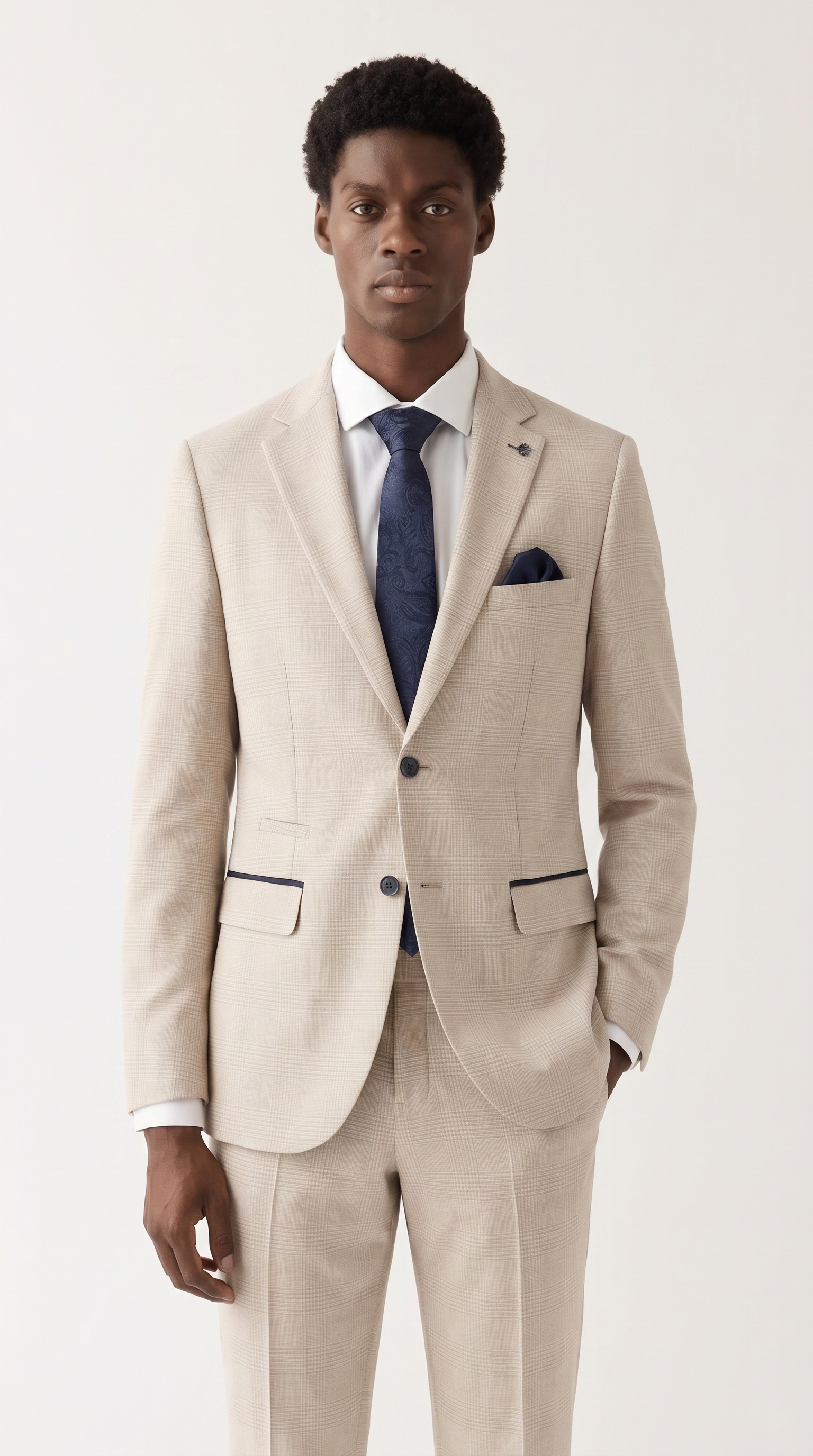 Regent Cream Two-Piece Suit