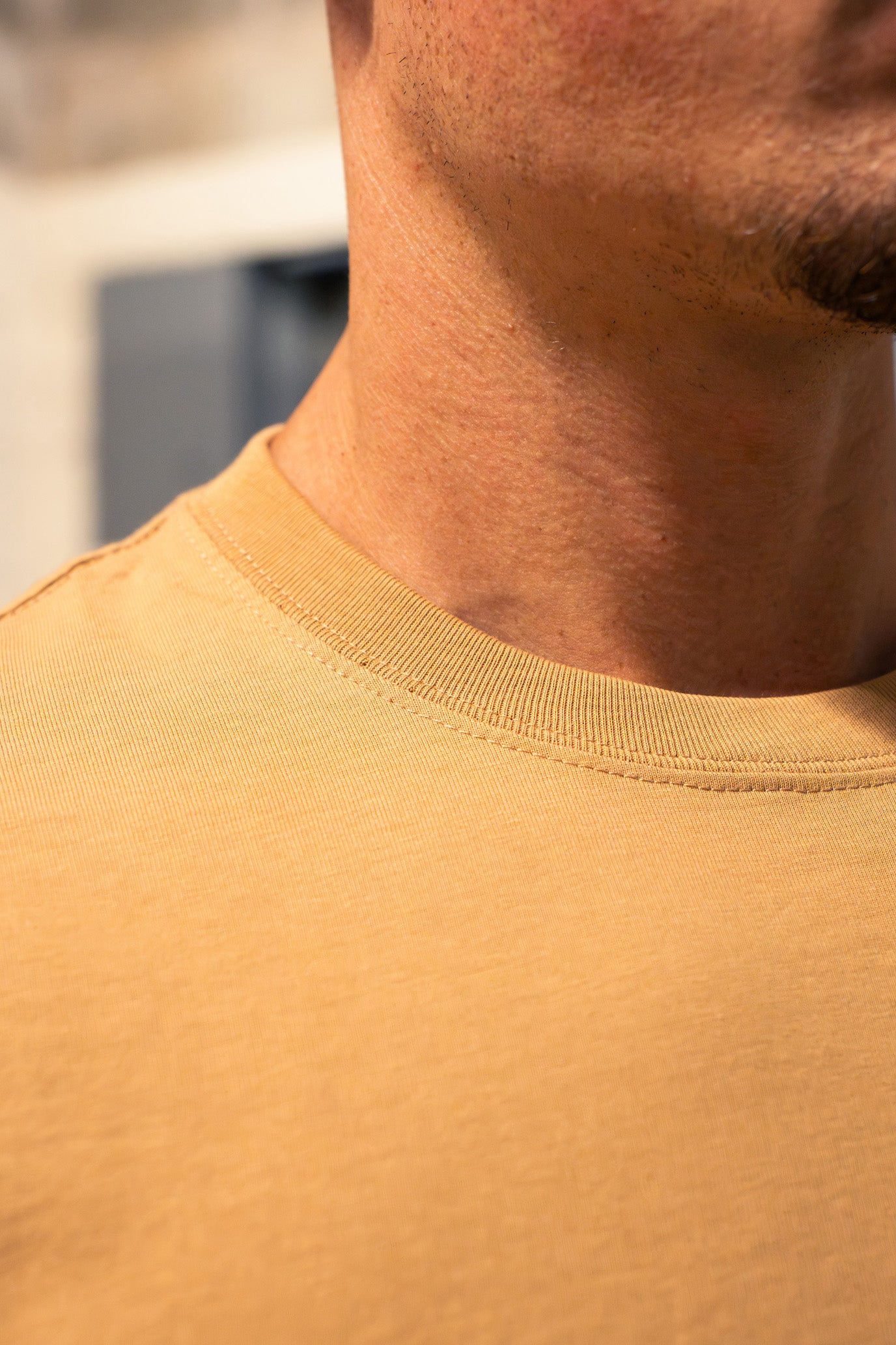 Premium Blank Tee - Camel