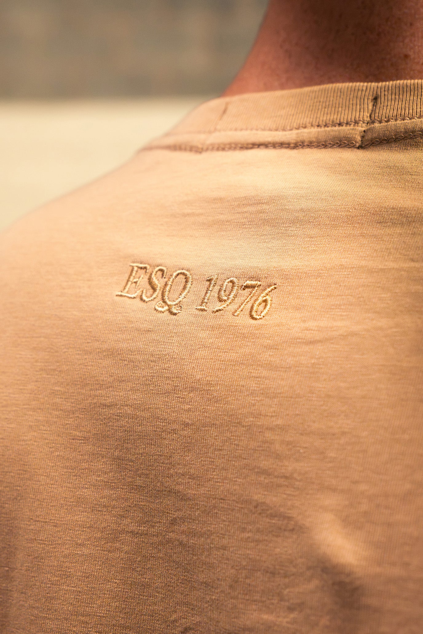 Premium Blank Tee - Camel