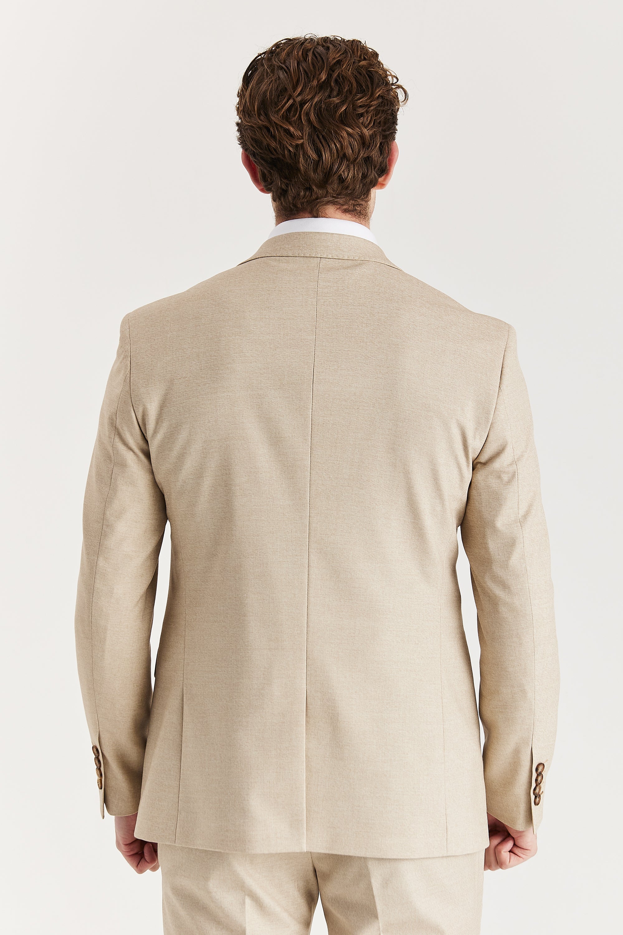 Belmont - Beige Men's Three Piece Suit – image 4