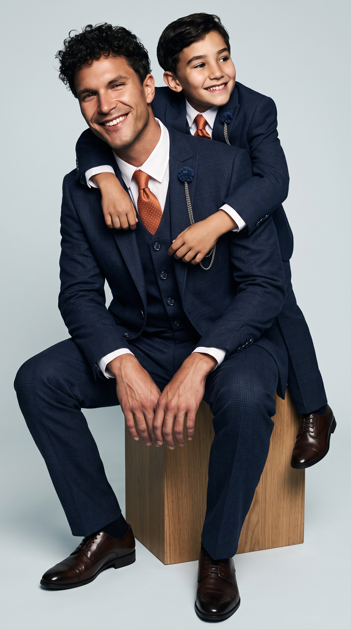 How to Dress a Father and Son for the Same Wedding