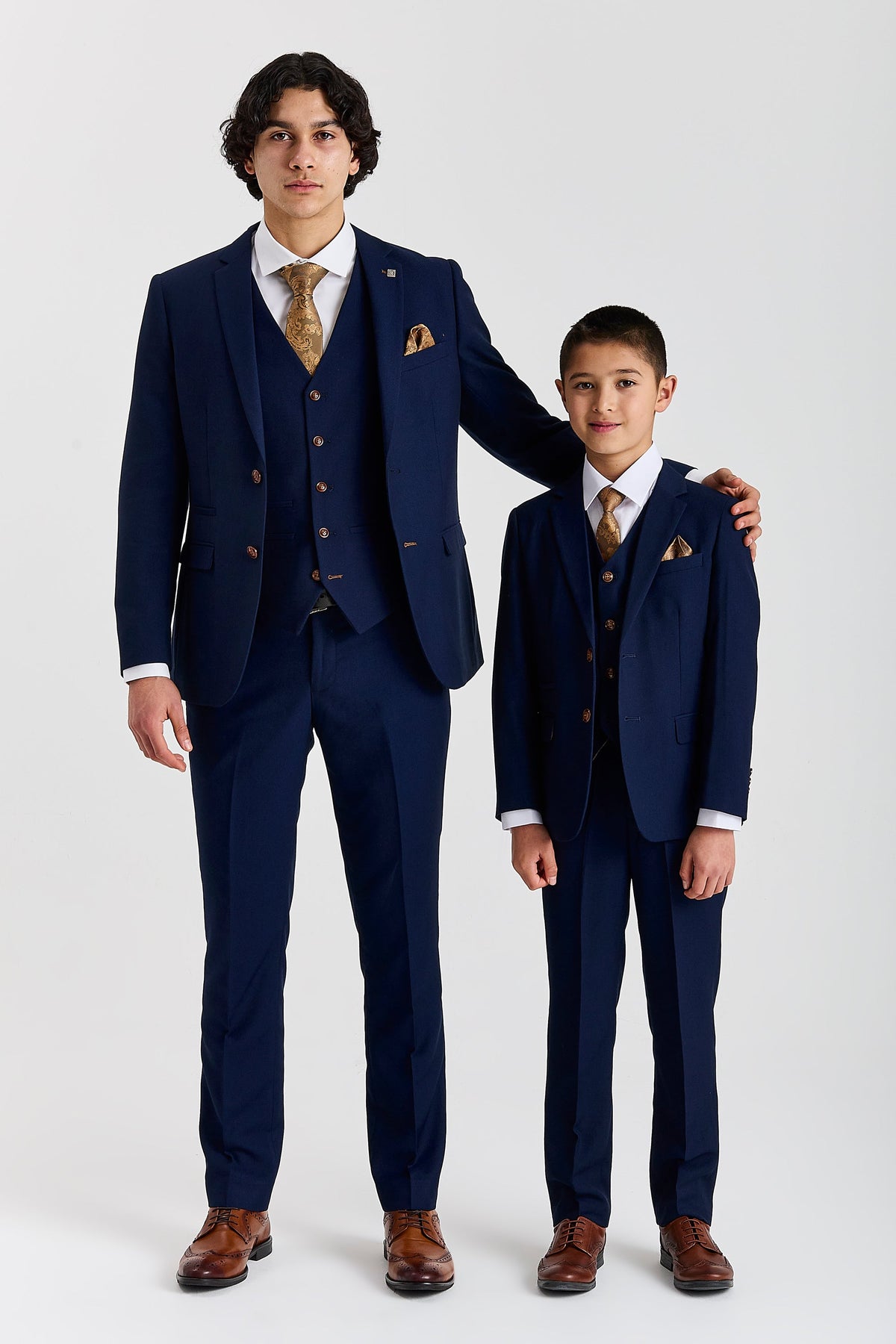 Mayfair Navy Father & Son Suit – view 1