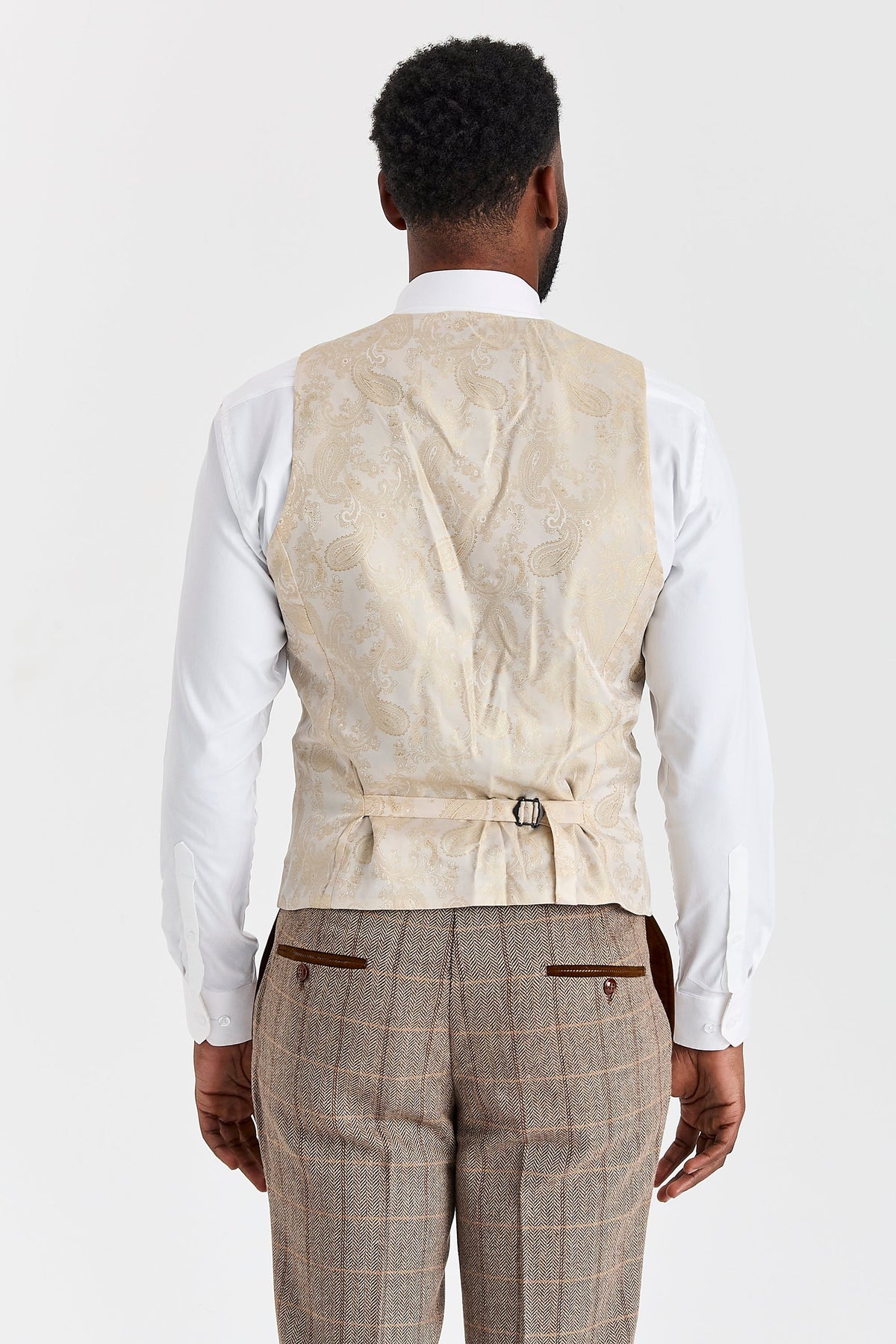 Harris Brown Tweed Suit with Mayfair Stone Waistcoat – image 6