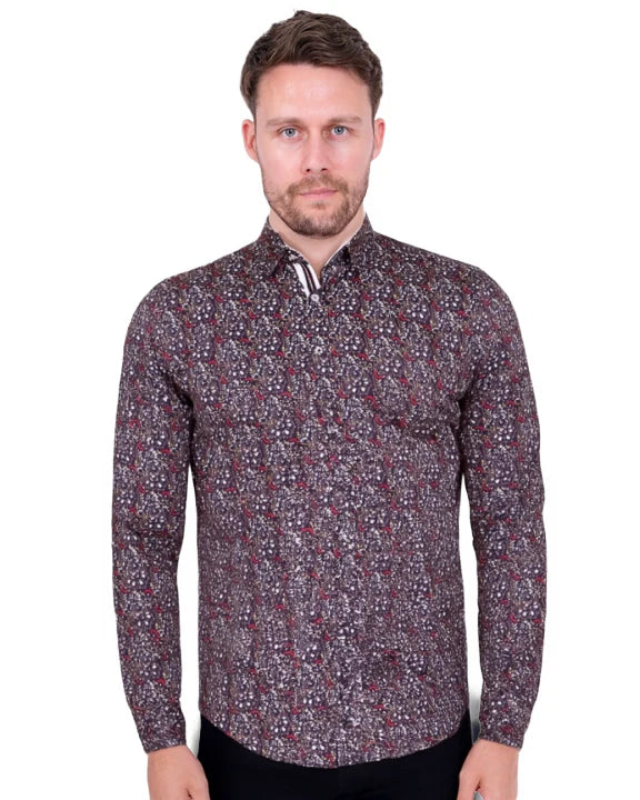 Floral Print Pure Cotton Shirt